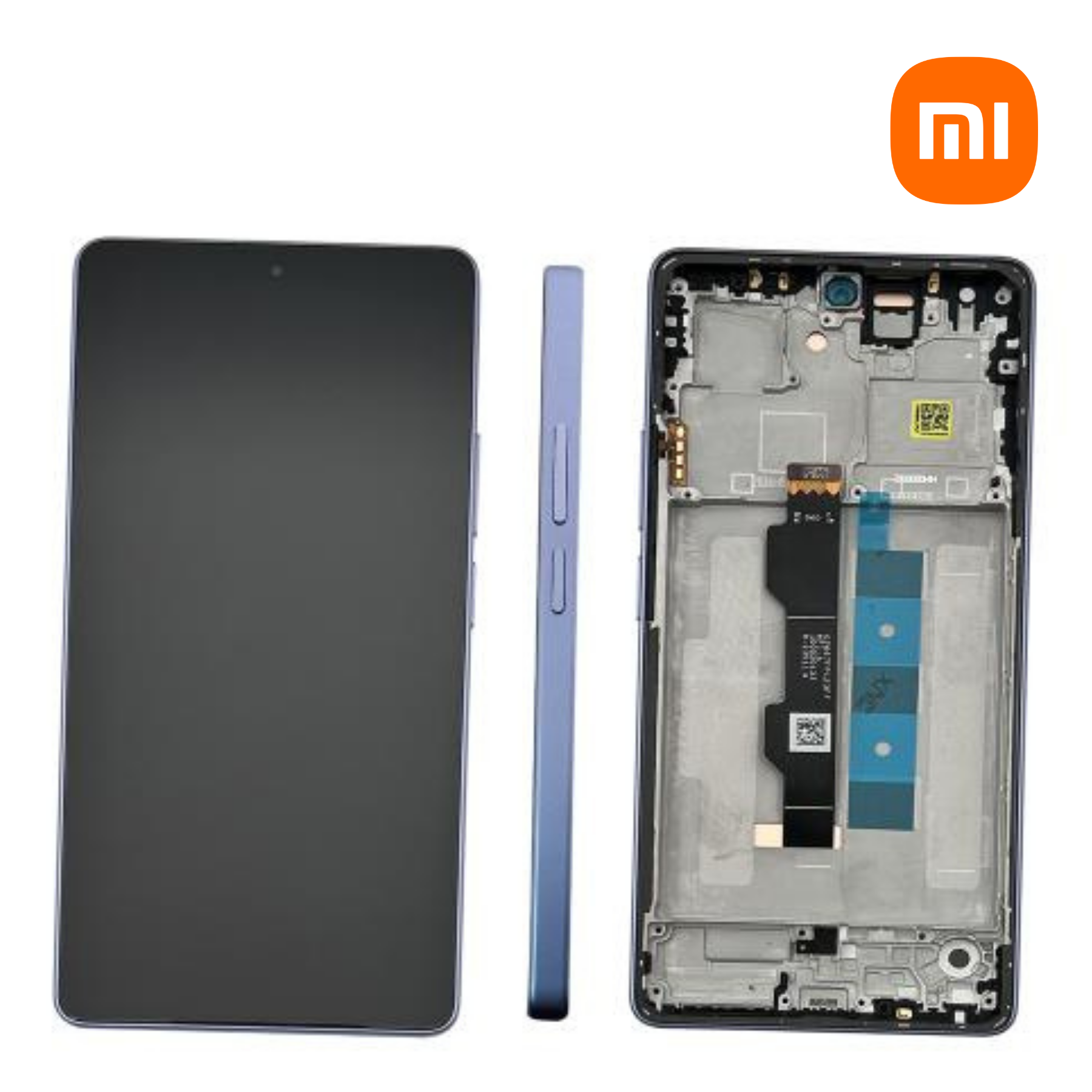 XIAOMI MI A3 (2019) WHITE/SILVER SERVICE PACK LCD